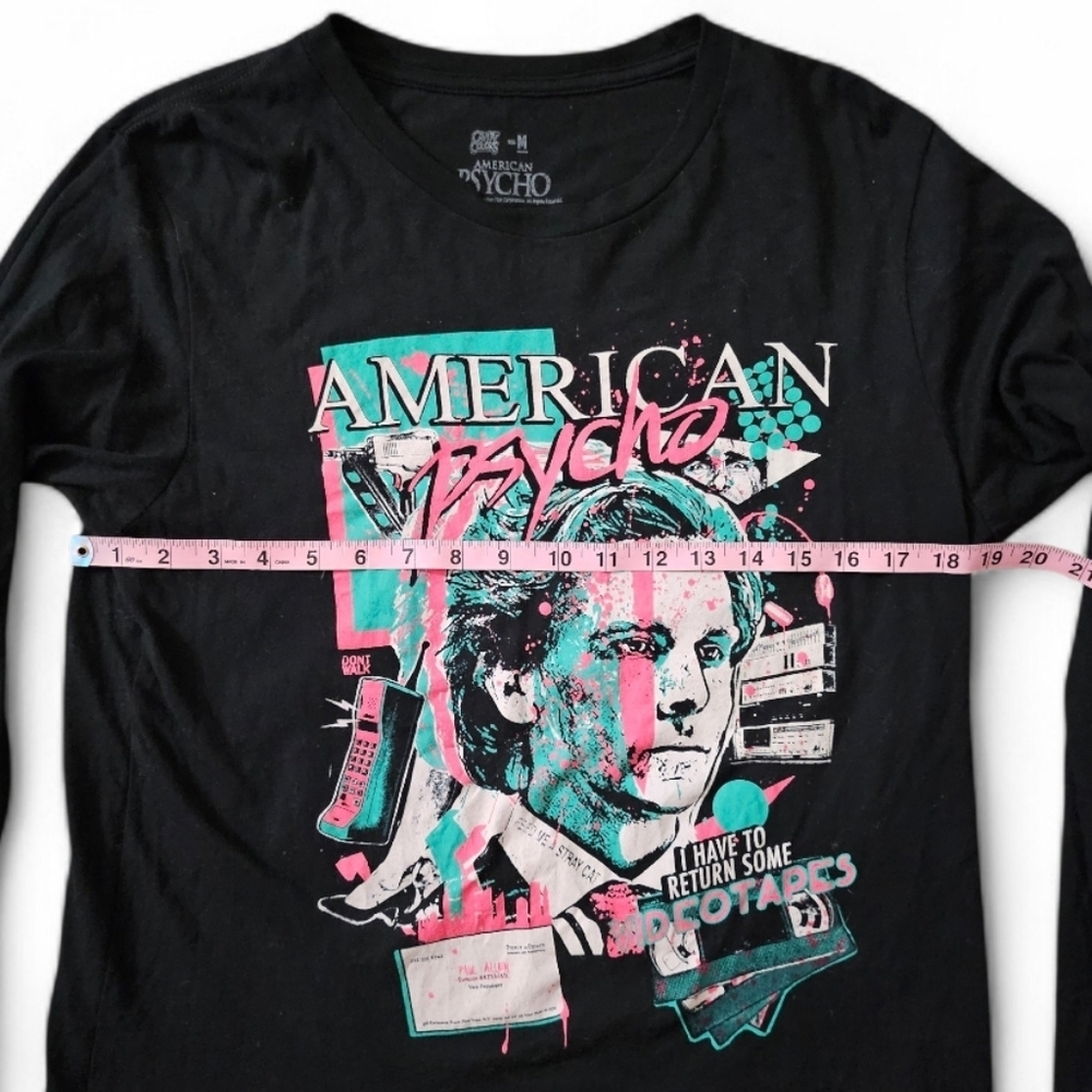 Cavity Colors Special Edition American Psycho Graphic Long-Sleeved Tee - Picture 7 of 12